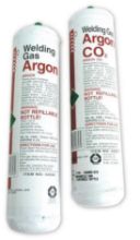 Disposable CO2/Argon Mix Gas Bottles