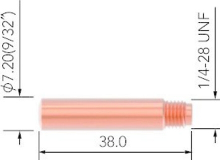 Picture of M14H-116 Contact Tip