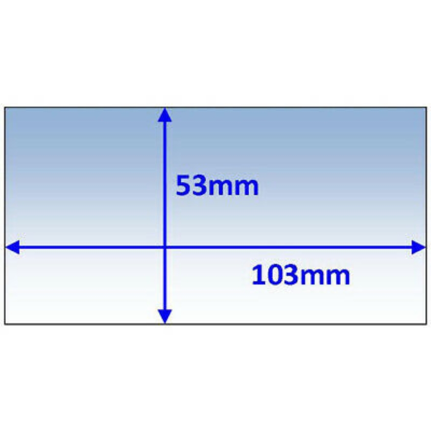Strata Inside Lens 103x53mm 5Pk