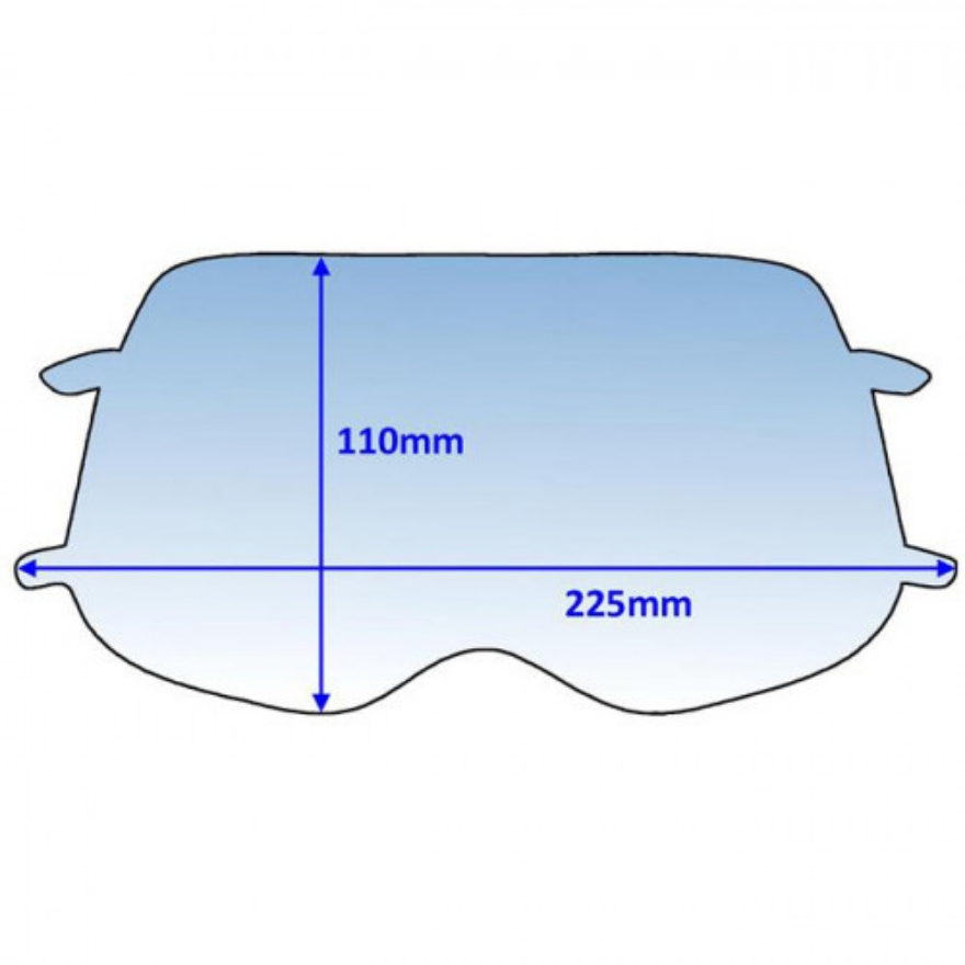 Strata Grinding Lens 225x110mm 5Pk