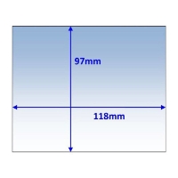 Strata Outside Lens 118x97mm 10Pk