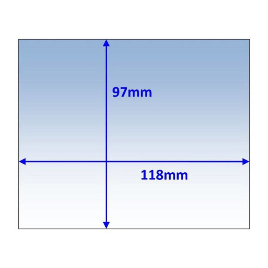 Strata Outside Lens 118x97mm 10Pk