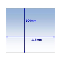 Strata Outside Lens 115x104mm 10Pk