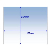 Strata Outside Lens 137x117mm 10Pk