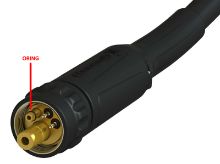 Gun Plug O-Ring to suit TW2 / TW4 Tweco Style Torches