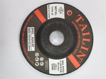 TAILIN General Purpose Grinding Disc 115x6.0x22mm 25Pk