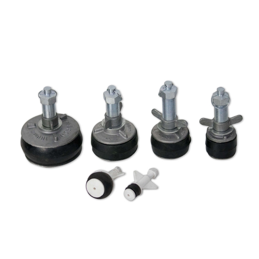 Quick-fit Aluminium Purge Bungs