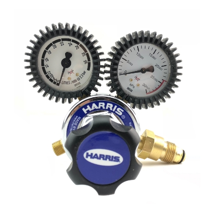Harris 825 Sav T Lock Twin Gauge Argon Regulator