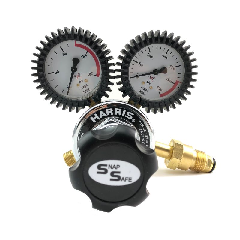 Harris 825 Twin Gauge Regulators