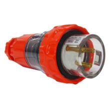 PDL32 32A 3 Pin 250V Straight Cable Plug