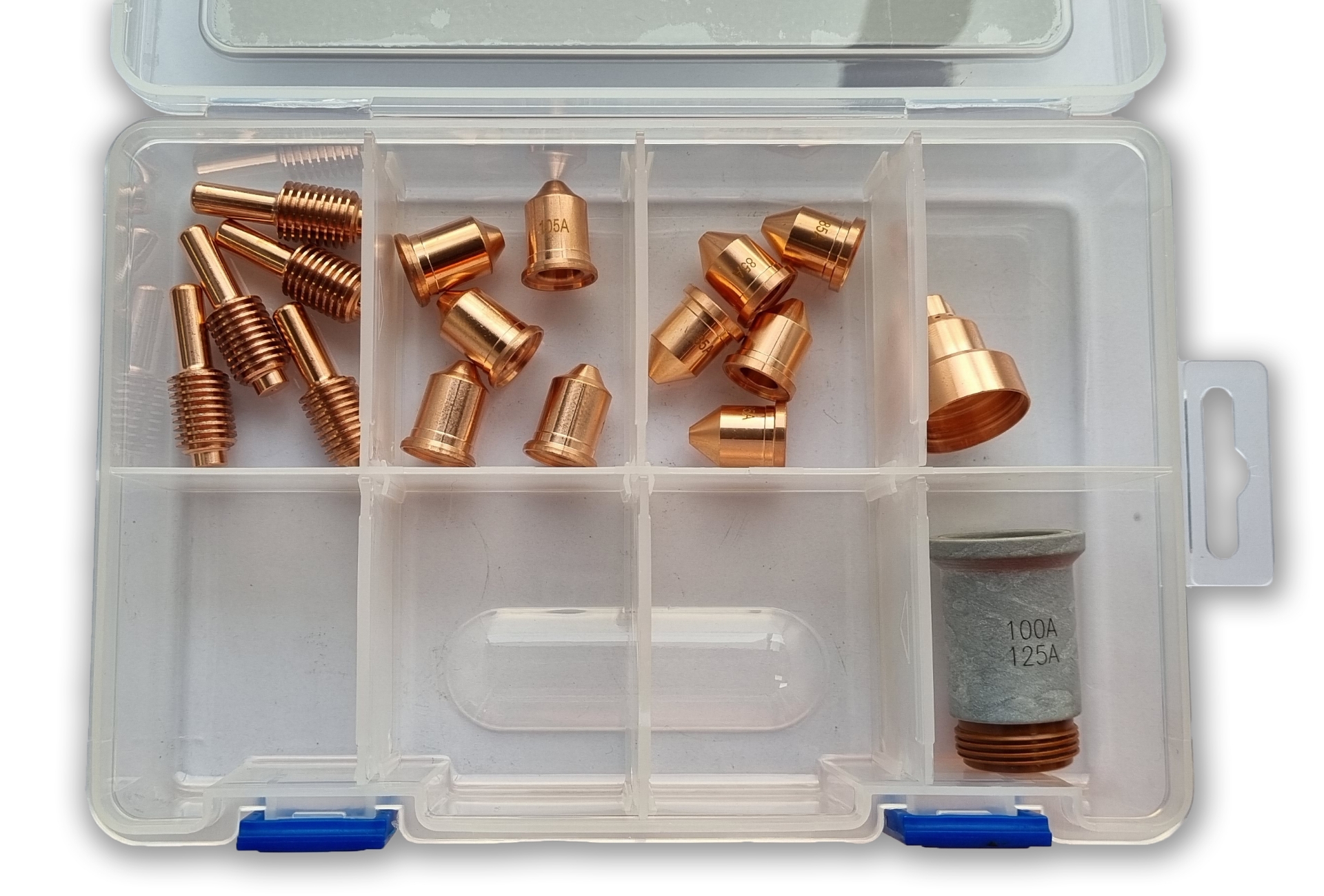 MAUTO 10-Pack 220975 Nozzle Tips - Replacement Consumables For 125 Plasma Cutting Torch