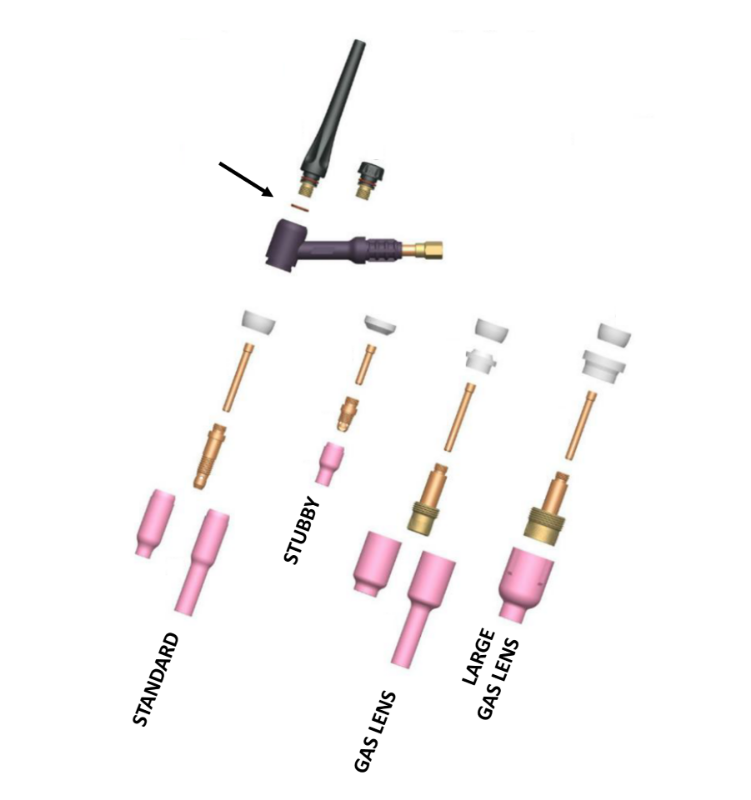 Strata WP17/WP18/WP26 Tig Torch O-Ring
