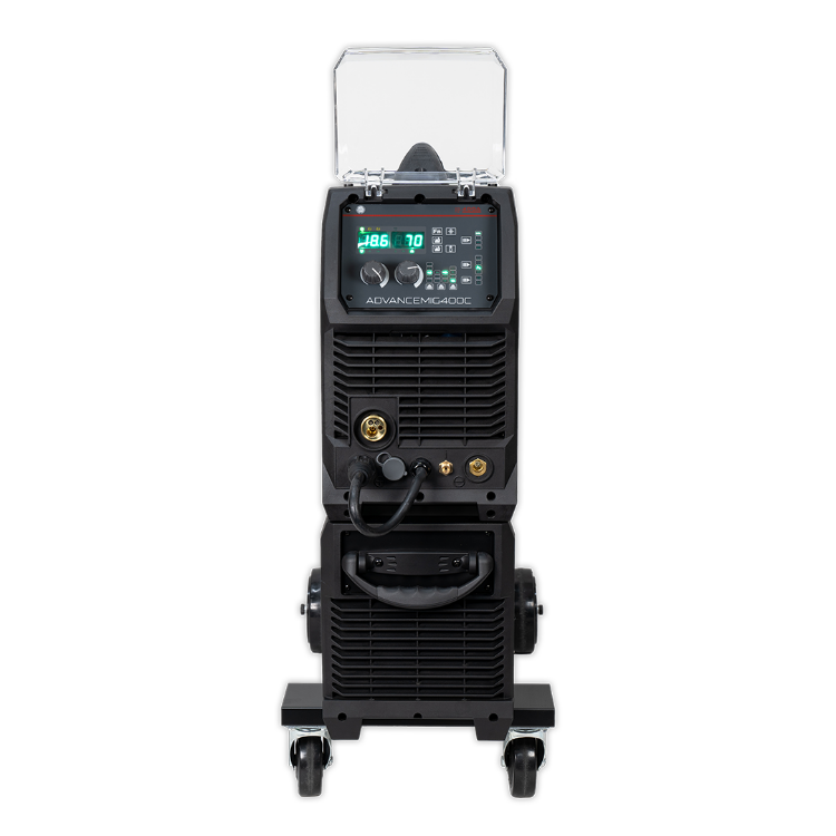 Strata AdvanceMig400C 400A Three Phase MIG/ARC/Lift TIG Compact Trolley Package