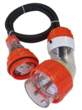 GT Power 32A Male to 15A Female 230V AC Adaptor Lead