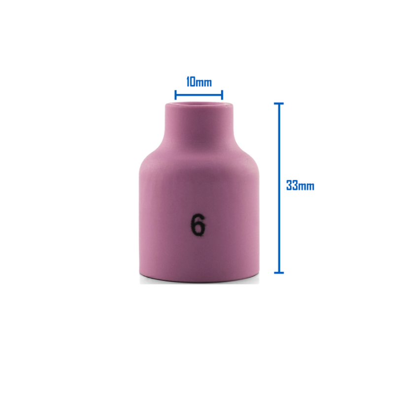 Strata 54N Series Tig Torch Stubby Gas Lens Ceramic Cups