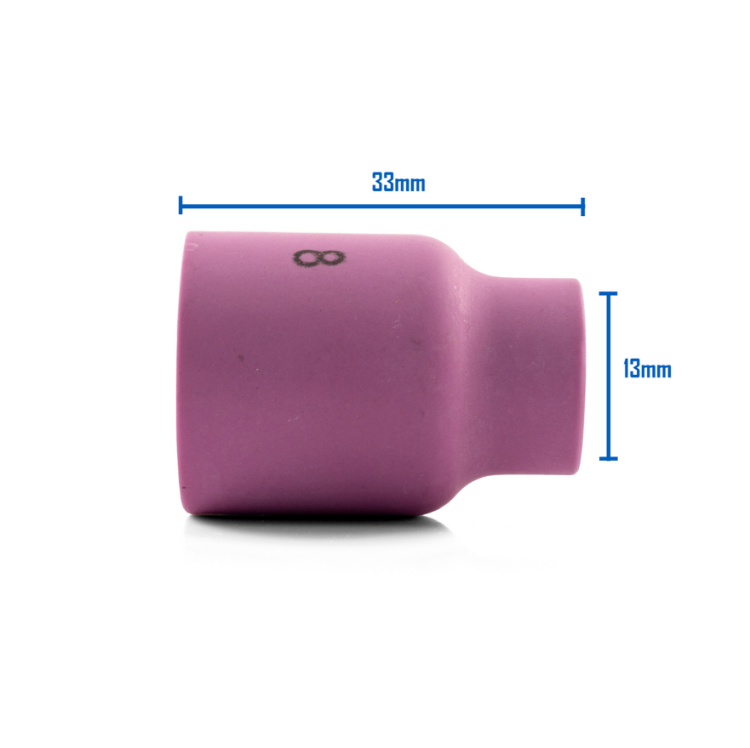 Strata 54N Series Tig Torch Stubby Gas Lens Ceramic Cups