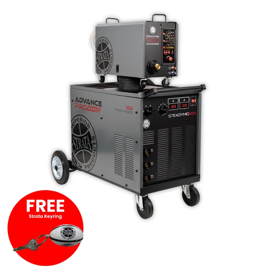 Strata SteadyMig500 500A Three Phase Industrial MIG Welder Package