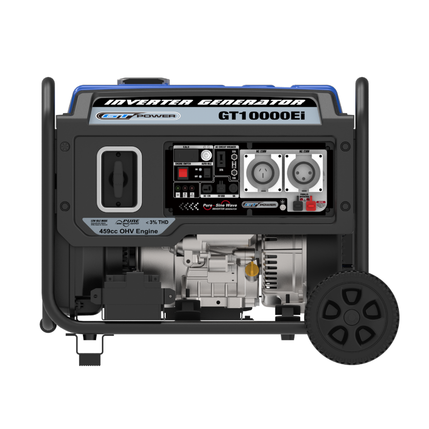 GT Power GT10000Ei 9000W/11.25kVA Electric Start Open Frame Inverter Generator