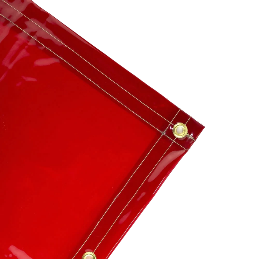 Strata Red Welding Curtains