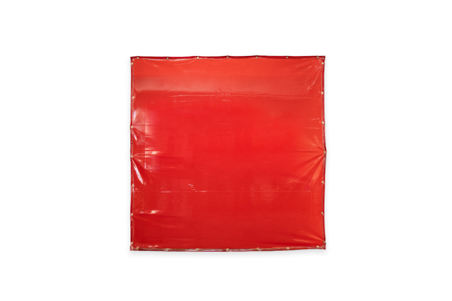 Strata Red Welding Curtains