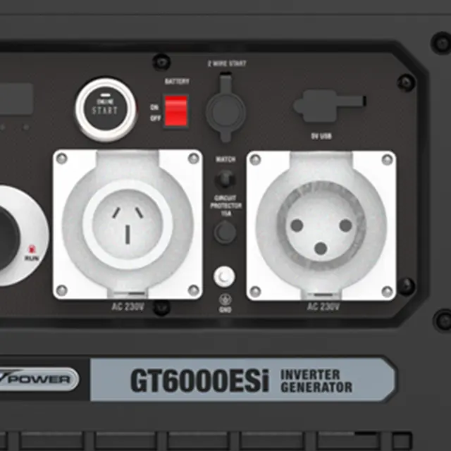 GT Power GT6000ESi 6000W/7.5kVA Inverter Generator Solar Backup Package