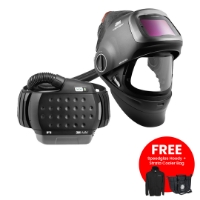 Speedglas G5-01TW Flip-Up Heavy-Duty Adflo PAPR Auto Darkening Welding Helmet