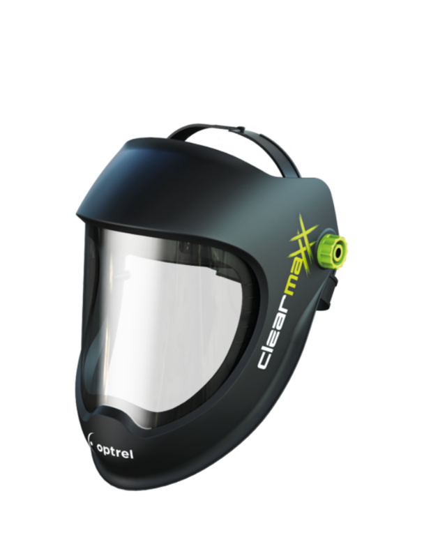 Optrel Clearmaxx Grinding Helmet & Swiss Air Kit
