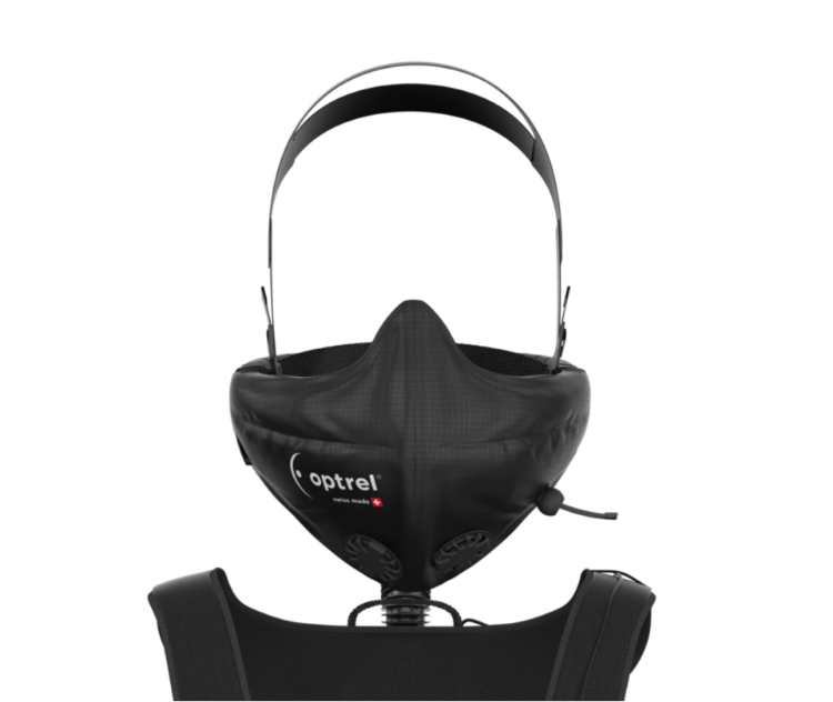 Optrel Clearmaxx Grinding Helmet & Swiss Air Kit