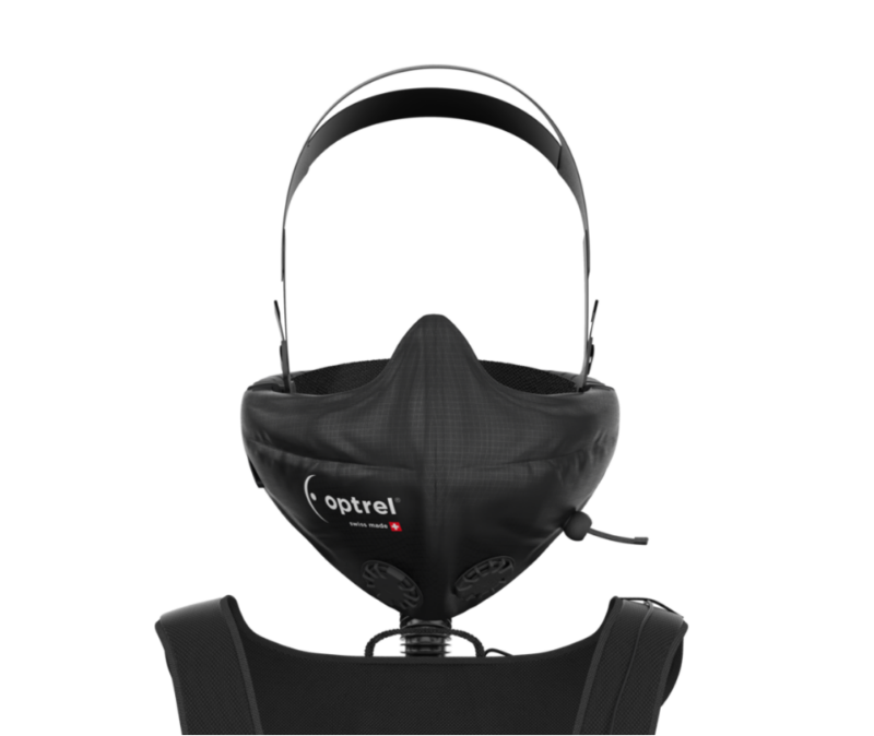 Optrel Clearmaxx Grinding Helmet & Swiss Air Kit