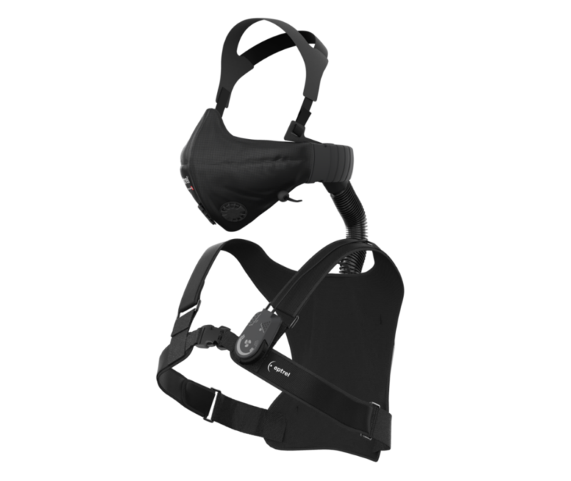 Optrel Clearmaxx Grinding Helmet & Swiss Air Kit