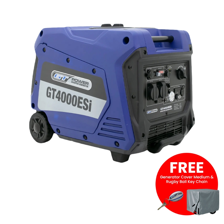 GT Power GT4000ESI 4000W/5kVA Inverter Generator