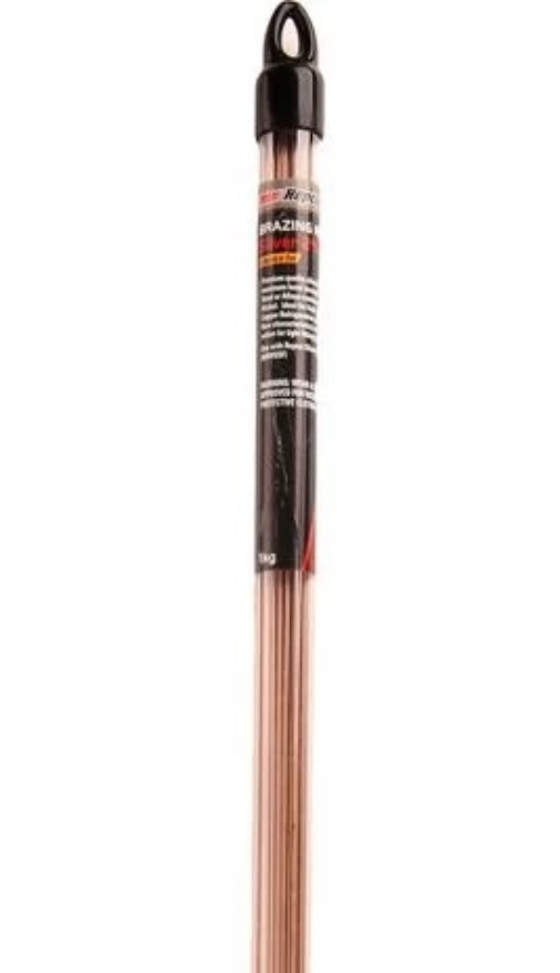 Repco Brazing Rod - Silver 2% 2.4Mm 1Kg