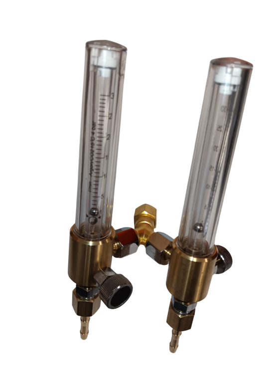 Strata Argon Gas Dual Flowmeter 0-30L/min