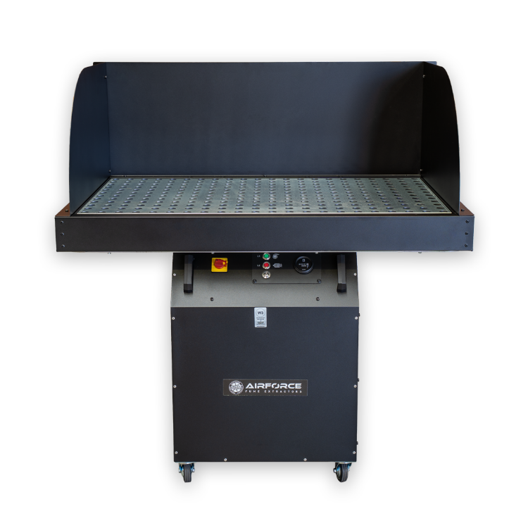 Strata Airforce FE210TABLE Mobile Fume Extractor with Downdraft Welding Table