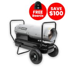 Remington RPK1300F Diesel Fired Forced Air Heater 38kW