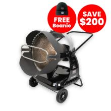 Remington RPK130R Air Diesel Fired Radiant Heater 36kw