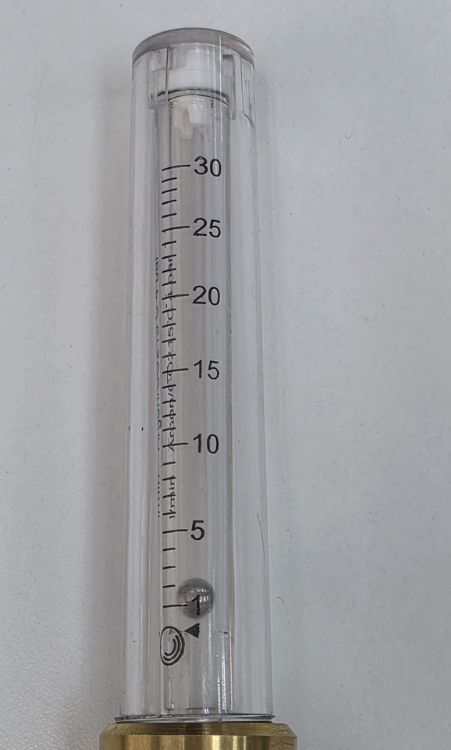 Strata Argon Gas Flowmeter 0-30 L/min