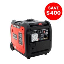 Powertec PT5500i 5500W/6.9kVA Inverter Generator